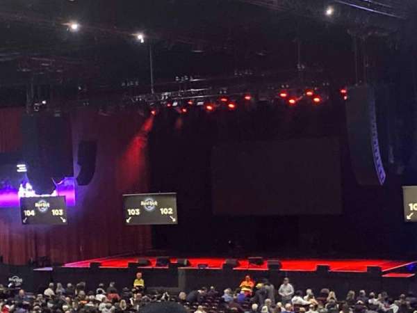 Hard Rock Live at Etess Arena, section: 304, row: F, seat: 30