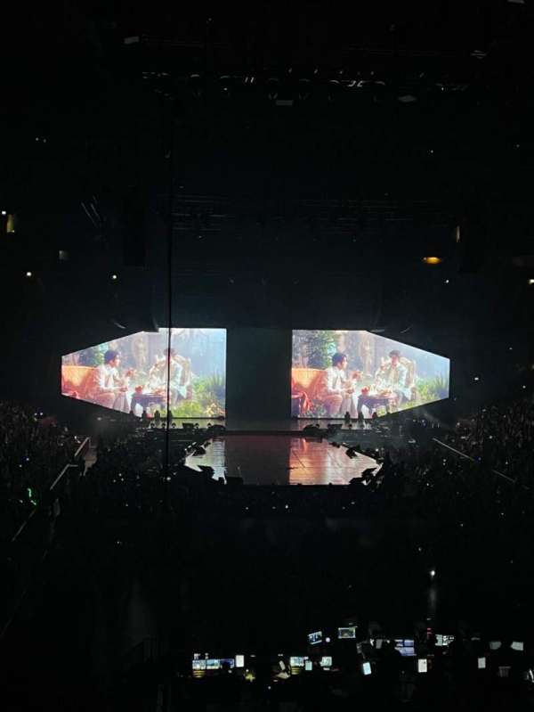 United Center, section: 210, row: 1, seat: 3