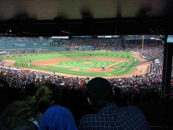Fenway Park, section: Grandstand 22, row: 18, seat: 16