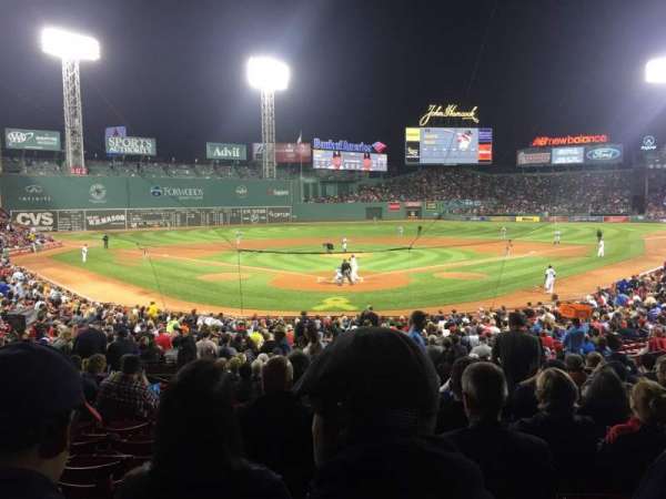 Fenway Park, section: Loge Box 130, row: NN, seat: 5