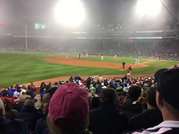 Fenway Park, section: Loge Box 162, row: KK, seat: 5