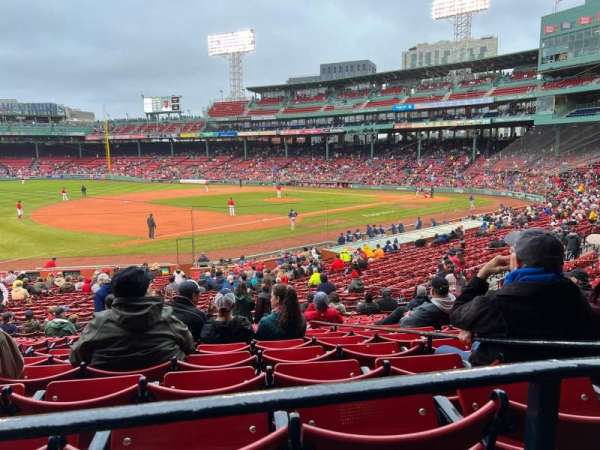 Fenway Park, section: Grandstand 29, row: 1, seat: 26
