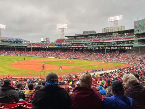 Fenway Park, section: Grandstand 29, row: 1, seat: 23