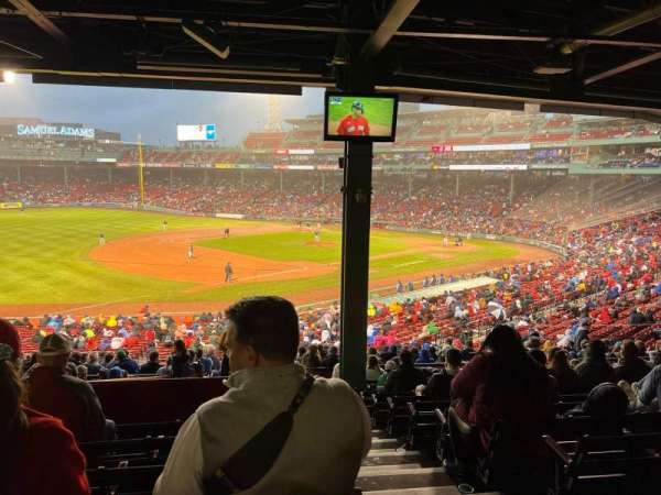 Fenway Park, section: Grandstand 30, row: 13, seat: 1