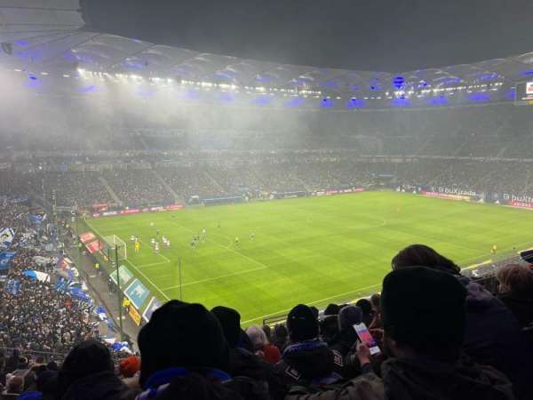 Volksparkstadion, section: 22B, row: 12, seat: 11