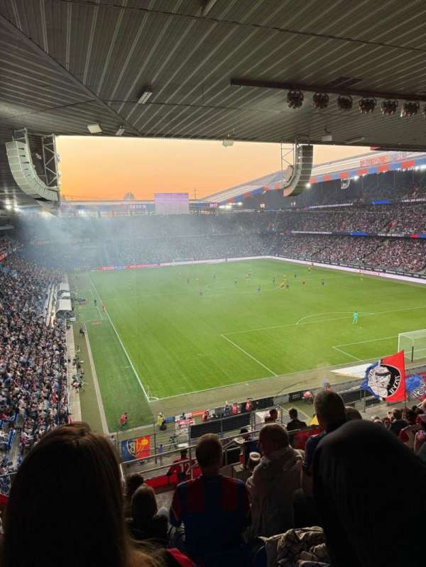 St. Jakob-Park, section: D6 Balkon, row: 12, seat: 602
