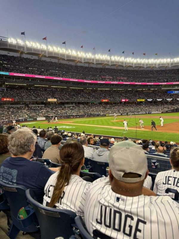 Yankee Stadium, section: 114B, row: 4, seat: 2