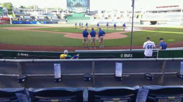 Kauffman Stadium, section: 127, row: c, seat: 5