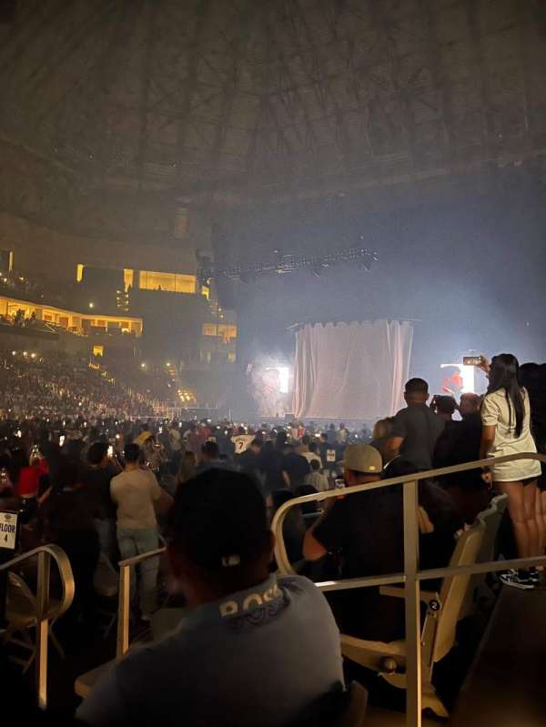 Dickies Arena, section: 105, row: 3, seat: 4