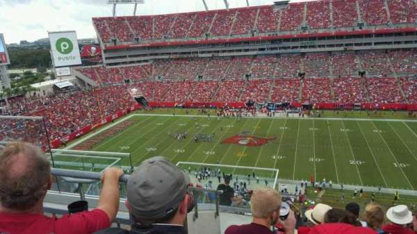Raymond James Stadium, section: 337, row: F, seat: 5