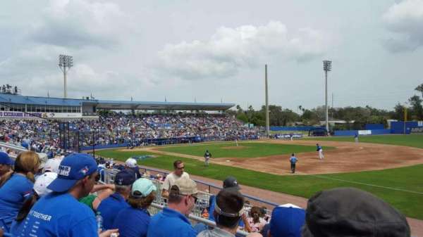TD Ballpark, section: 200A, row: 3, seat: 11
