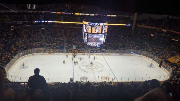 Bridgestone Arena, section: 309, row: P, seat: 20