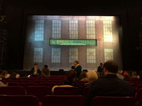 Cadillac Palace Theater, section: Orchestra C, row: J, seat: 109