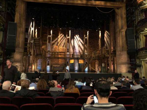 CIBC Theatre, section: Orchestra C, row: P, seat: 104