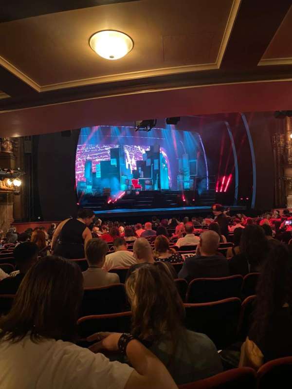 The London Palladium, section: Stalls, row: S, seat: 41