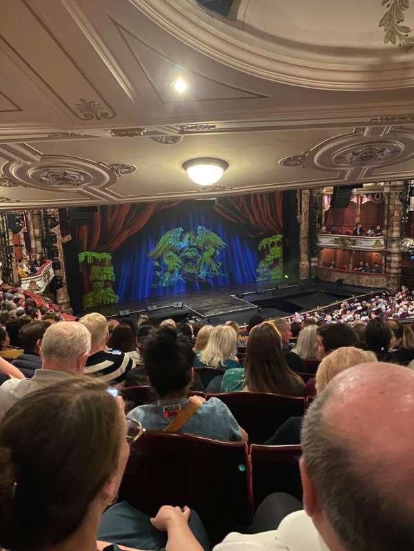 London Coliseum, section: Dress circle, row: K, seat: 52
