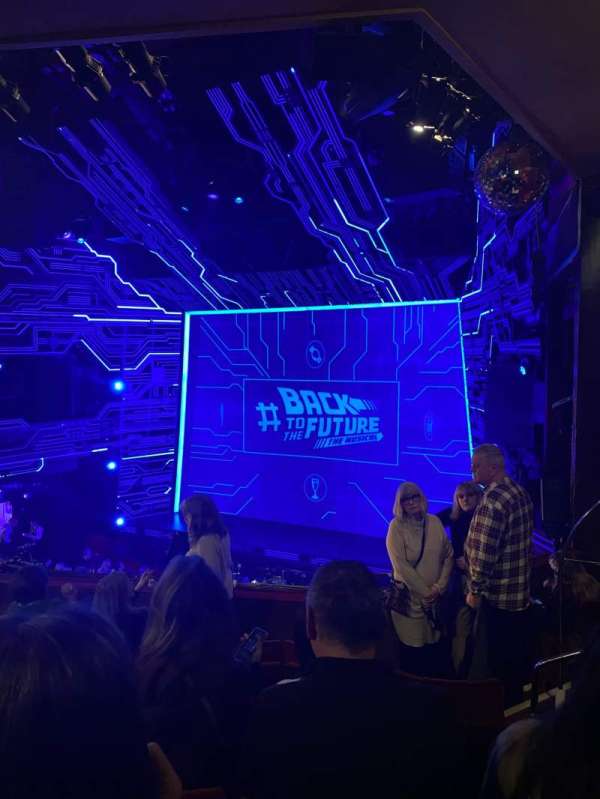 Adelphi Theatre, section: Dress circle, row: F, seat: 6