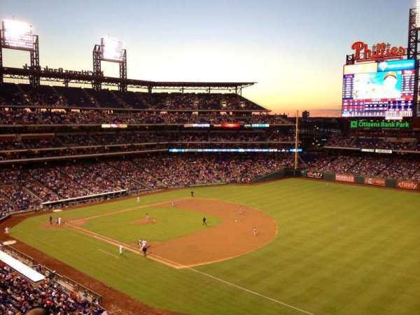Citizens Bank Park, section: 310, row: 4, seat: 10
