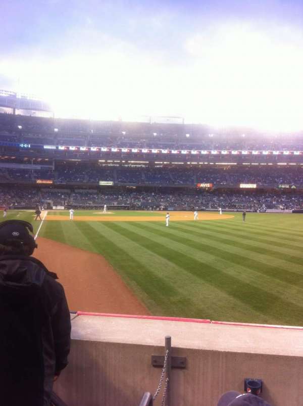 Yankee Stadium, section: 107, row: 13, seat: 10
