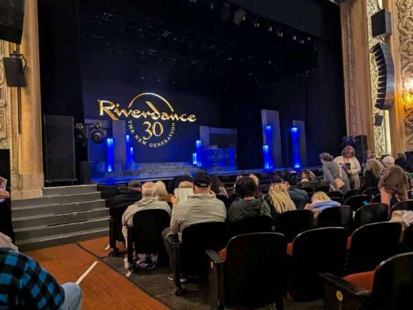 Paramount Theatre, Seattle, section: Main Floor 4, row: H, seat: 1