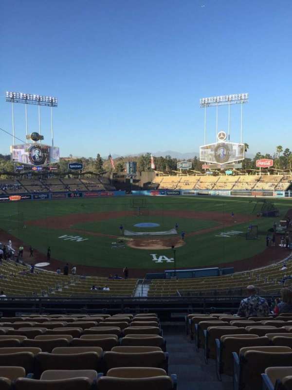 Dodger Stadium, section: 102LG, row: K, seat: 1