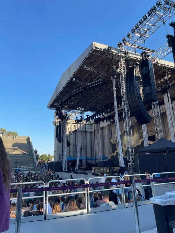 The Greek Berkeley, section: 1, row: 1, seat: 4