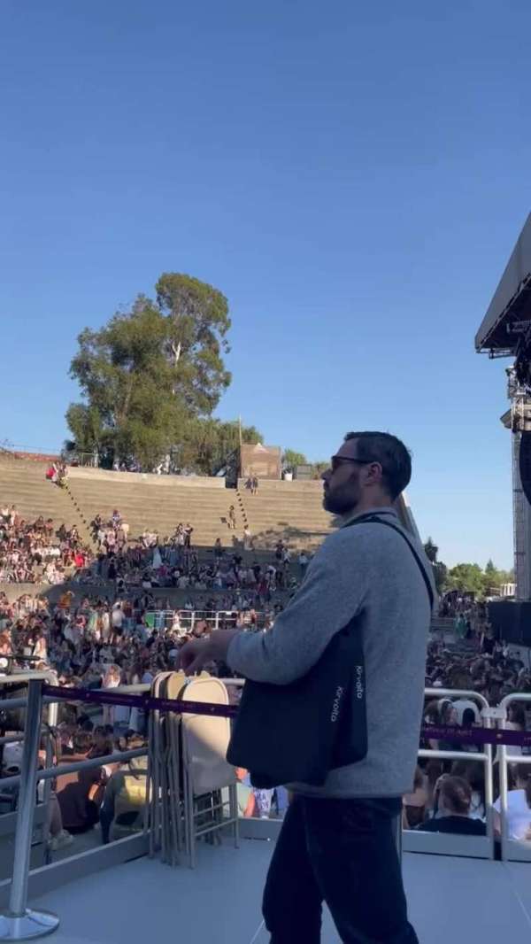 The Greek Berkeley, section: 1, row: 1, seat: 4