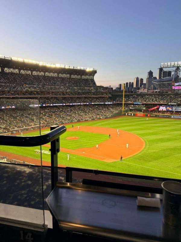 T-Mobile Park, section: 14, row: 1, seat: 6