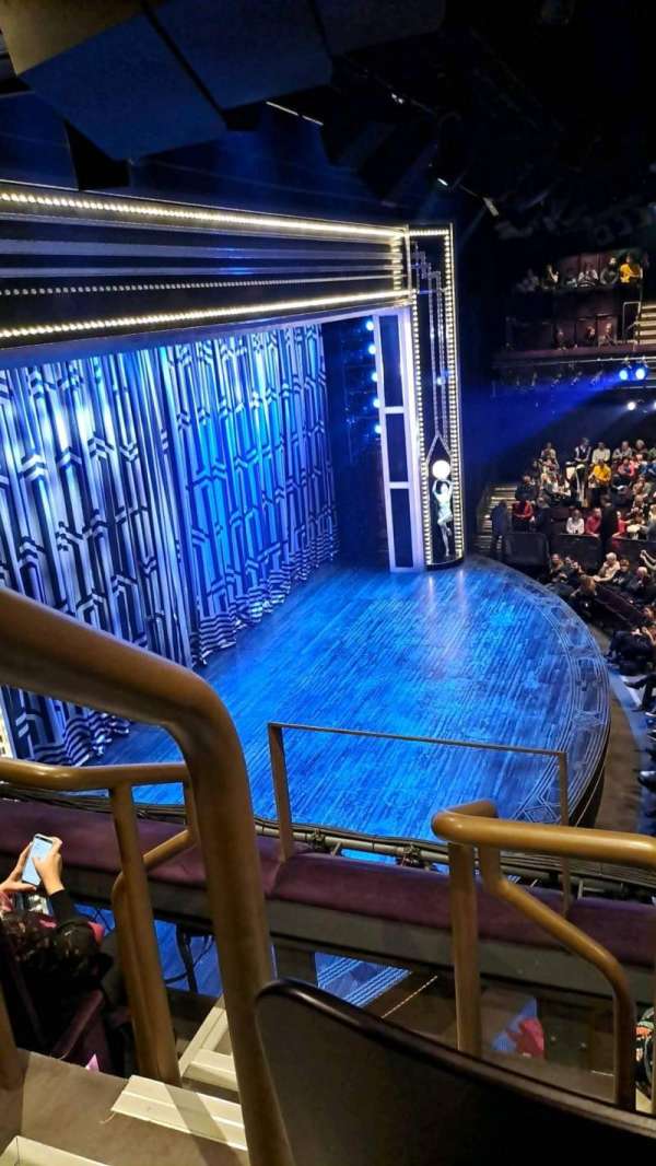 Gillian Lynne Theatre, section: circle, row: C, seat: 7