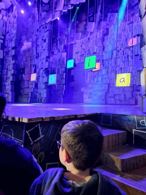 Cambridge Theatre, section: stalls, row: B, seat: 1