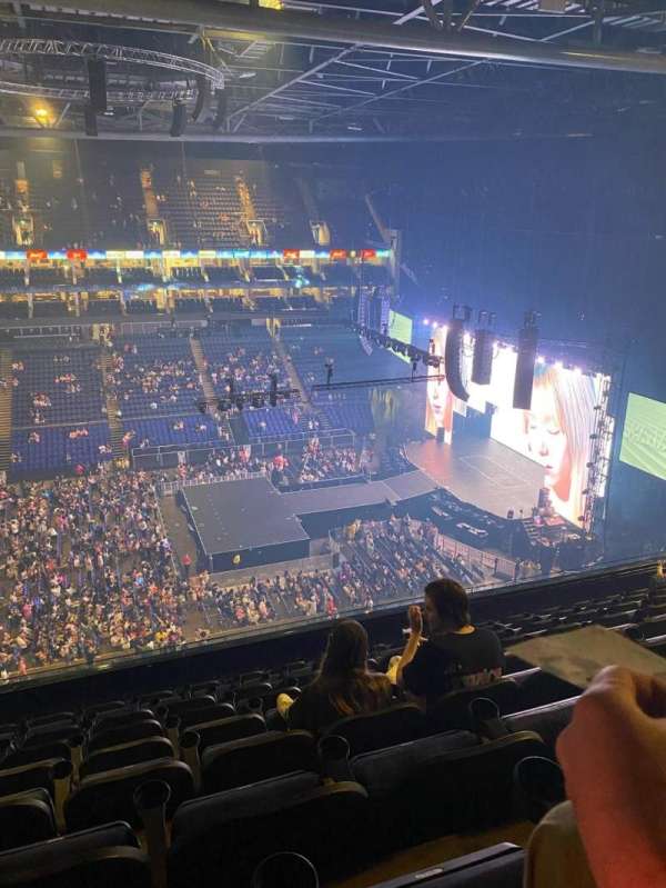 The O2, London, section: 419, row: c, seat: 915
