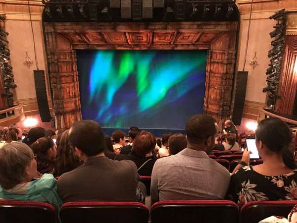 St. James Theatre, section: Mezzanine C, row: M, seat: 104