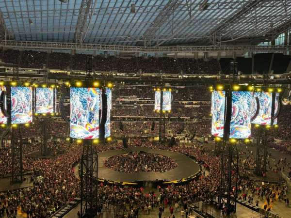 U.S. Bank Stadium, section: C4, row: 8, seat: 2