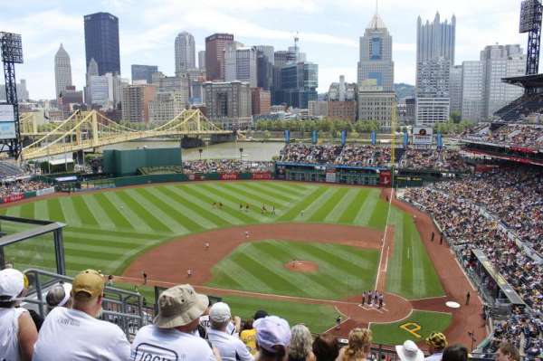 PNC Park, section: 320, row: k, seat: 7