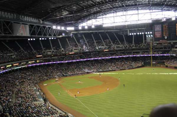 Chase Field, section: 301, row: 13, seat: 2