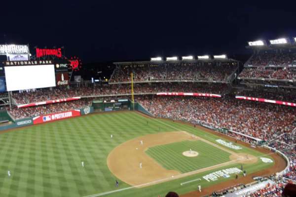 Nationals Park, section: 405, row: e, seat: 6