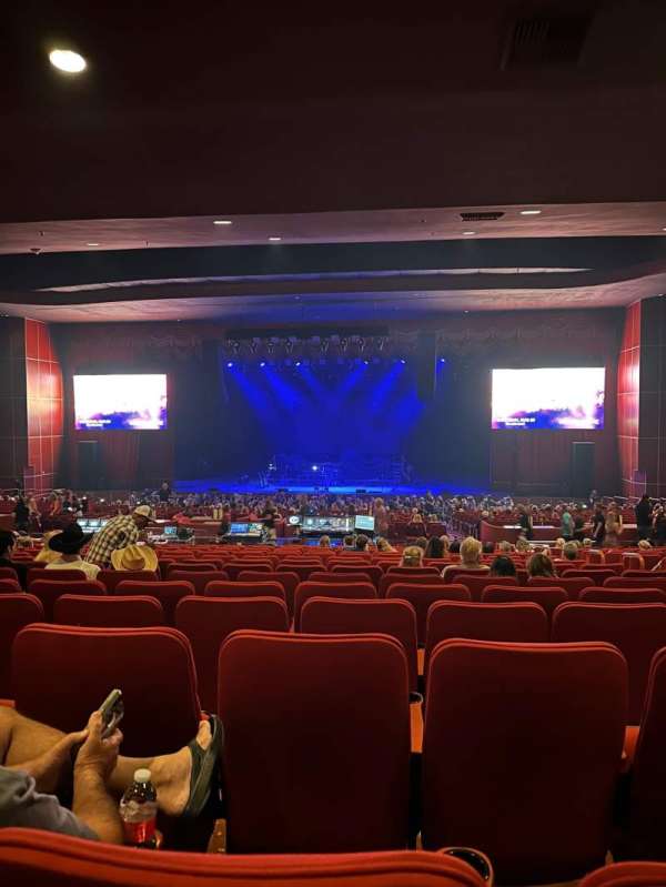 Grand Sierra Theatre, section: MC, row: P, seat: 6