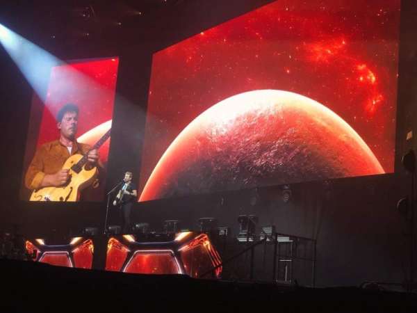 The O2, London, section: 112, row: C, seat: 390