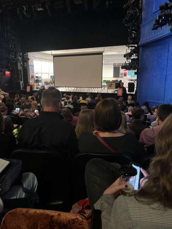 Hayes Theater, section: Orchestra R, row: P, seat: 10