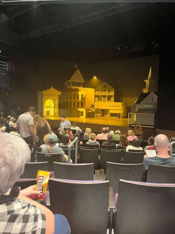 Laura Pels Theatre, section: ORCH, row: M, seat: 12