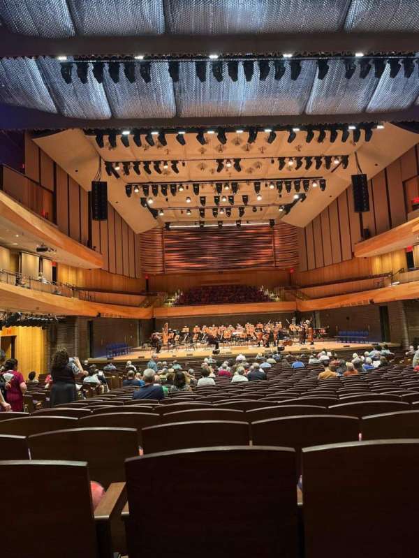 David Geffen Hall, section: Orchestra C, row: EE, seat: 103