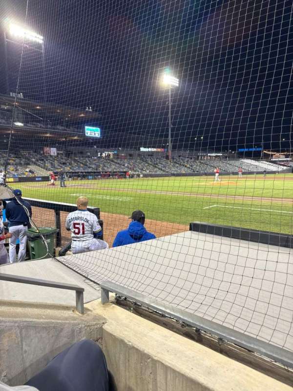 CHS Field, section: 105, row: 3, seat: 6