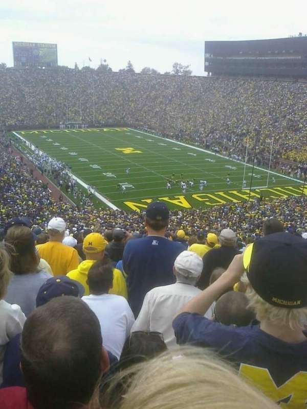 Michigan Stadium, section: 38