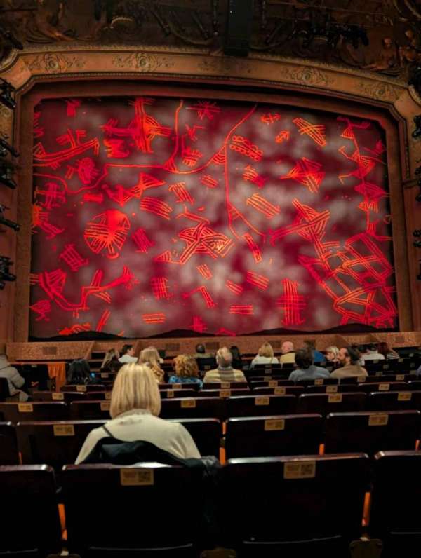 Lyceum Theatre, West End, section: Stalls, row: L, seat: 29