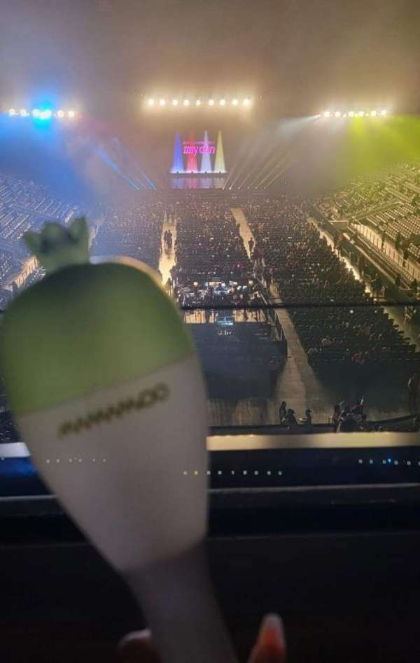 UBS Arena, section: 214, row: 1, seat: 8