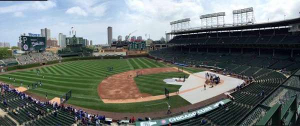 Wrigley Field, section: 309L, row: 1