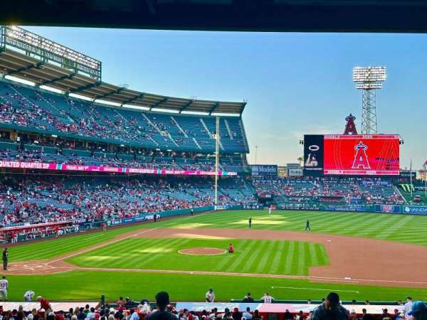 Angel Stadium, section: 233, row: G, seat: 10