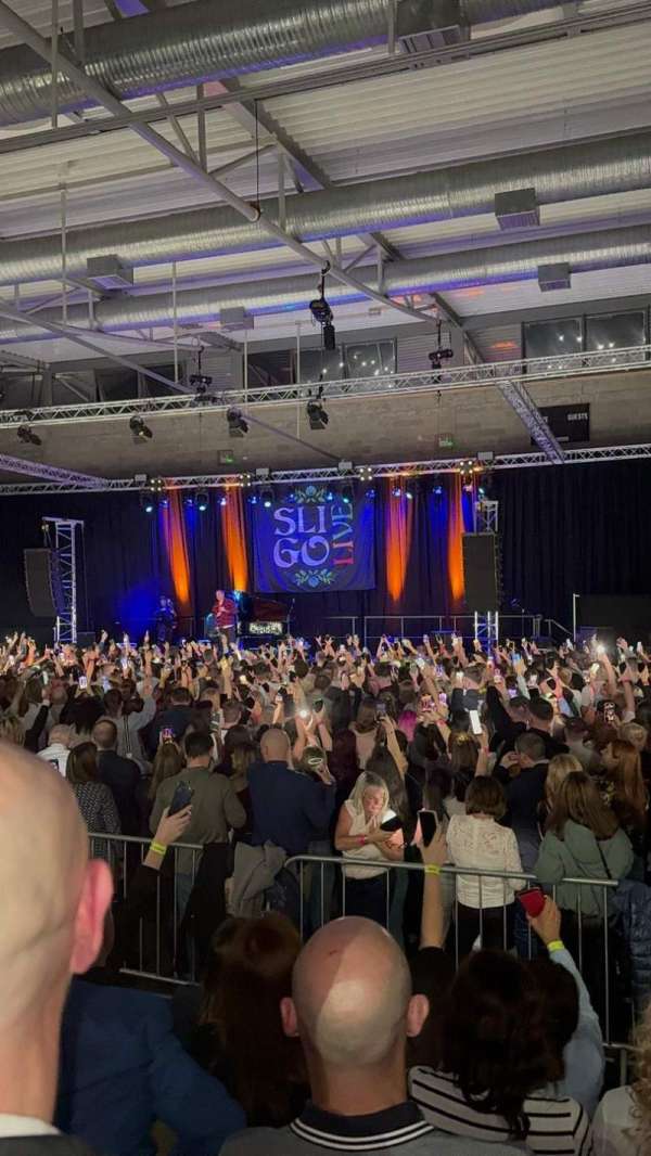 Knocknarea Arena, section: Tiered Stalls, row: E, seat: 12