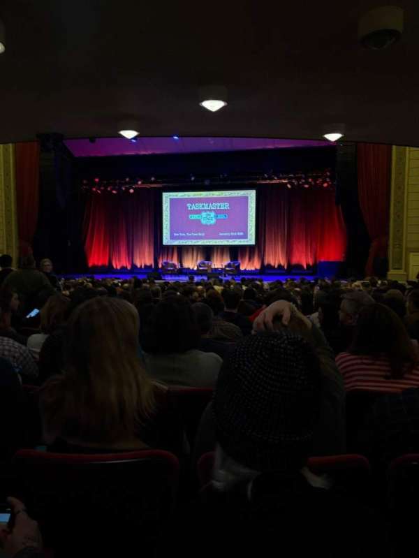 The Town Hall, section: Orchestra R, row: U, seat: 114