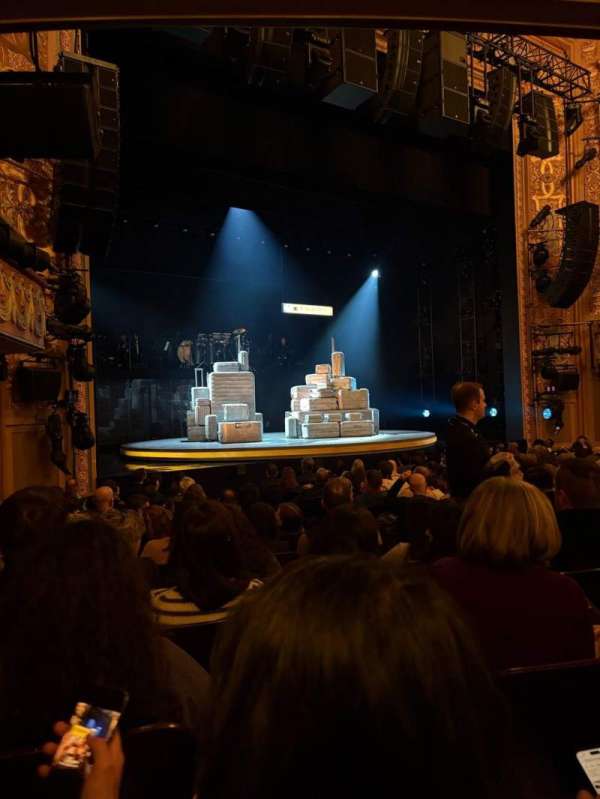 Longacre Theatre, section: Orchestra L, row: N, seat: 10